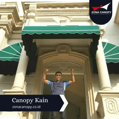 Canopy Kain Teras Rumah slipi